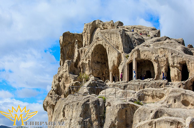 شهر بسیار جالب سنگی در گرجستان