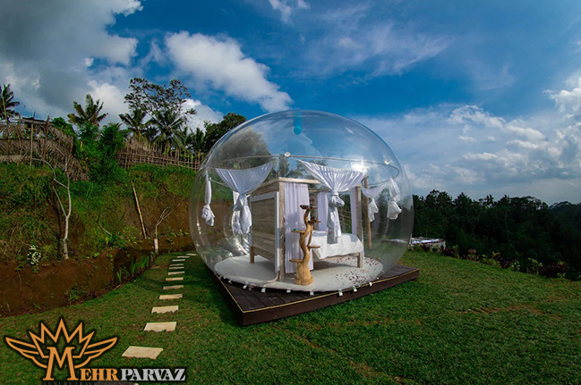 هتل حبابی در هتل بابل بالی
