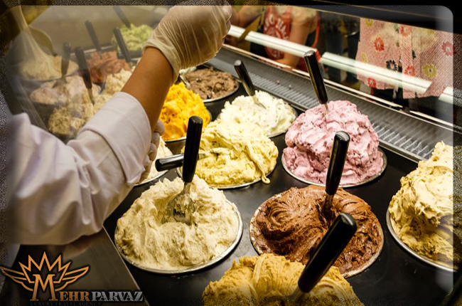 بستنی مخصوص ترکیه