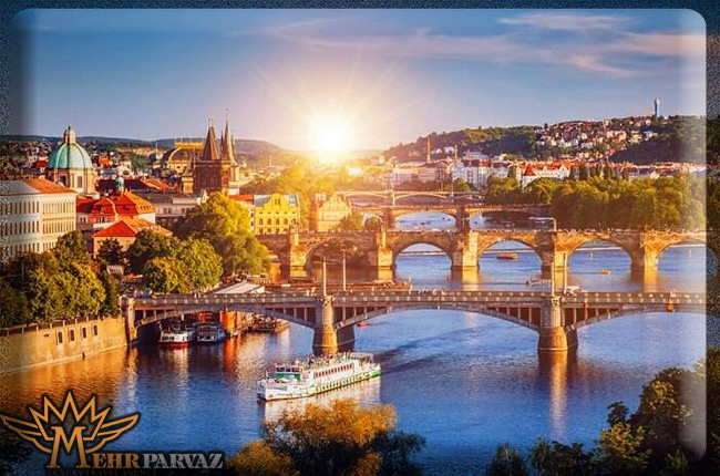 نمای زیبا شهر مجارستان