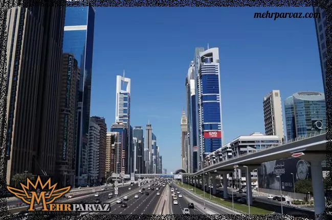 خیابان شیخ زاید دبی 