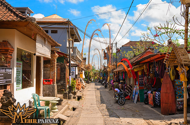 خیابان های یوبود بالی،مهرپرواز