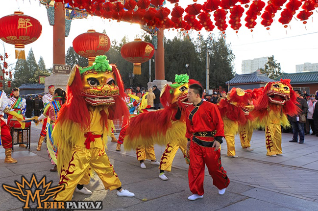 سال نو چینی برای 15 روز متوالی جشن گرفته می شود