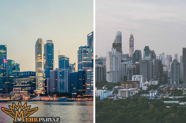 سنگاپور بهتره یا تایلند
