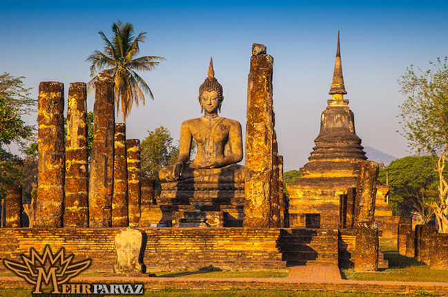 مجسمه بزرگ بودا در شهر سوخوتای تایلند