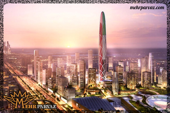 طراحی قسمت های مختلف برج جمیرا دبی