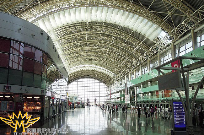 یکی از فرودگاه های نقش آفرین در صنعت گردشگری کشور ترکیه