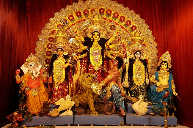 فستیوال دورگا پوجا هند در چه زمانی برگزار می شود