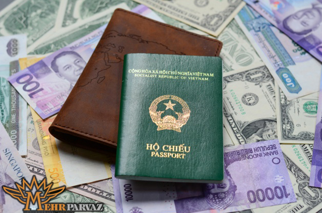 پاسپورت هایی با جلد سبز رنگ