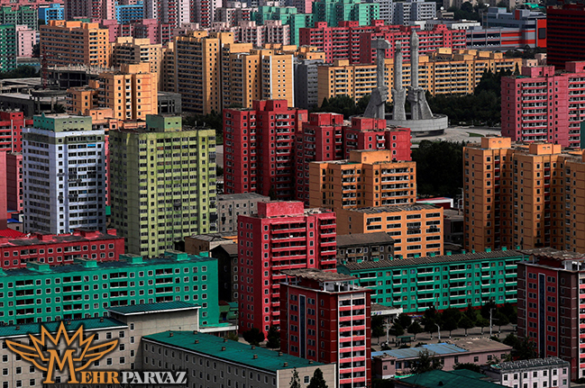 پایتخت کره شمالی یک شهر رنگارنگ است