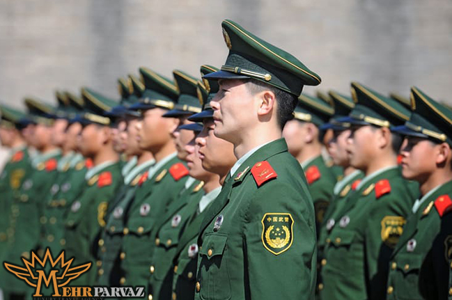 چین بزرگترین ارتش آماده جهان را دارد