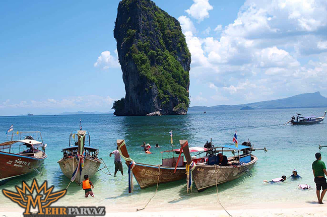 سواحل زیبا کرابی تایلند