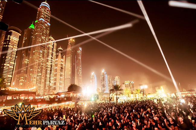 مکان های جذاب برای دیدن آتش بازی های سال نو در دبی