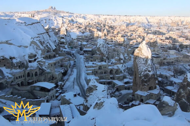 فصل زمستان ترکیه را به بهشتی دیدنی تبدیل می کند