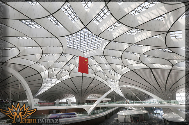 نمای داخل فرودگاه دکسینگ پکن