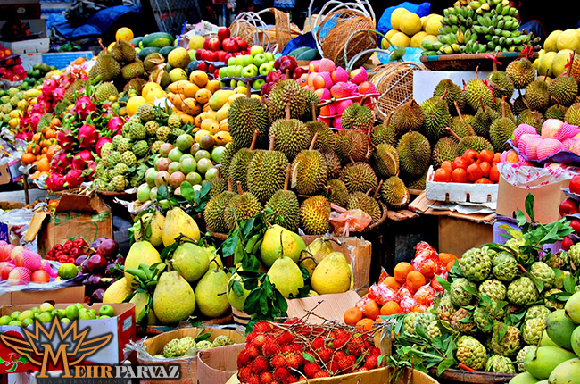 یک میوه فروشی خوشگل و جذاب در بالی 