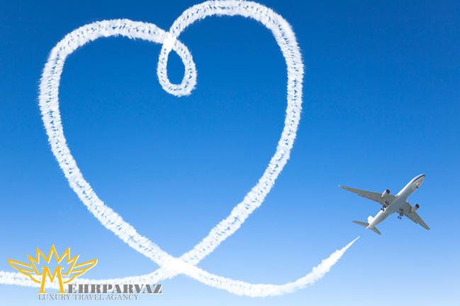 از هر 50 مسافر، 1 نفر عشق زندگیش را در پرواز پیدا می کند!